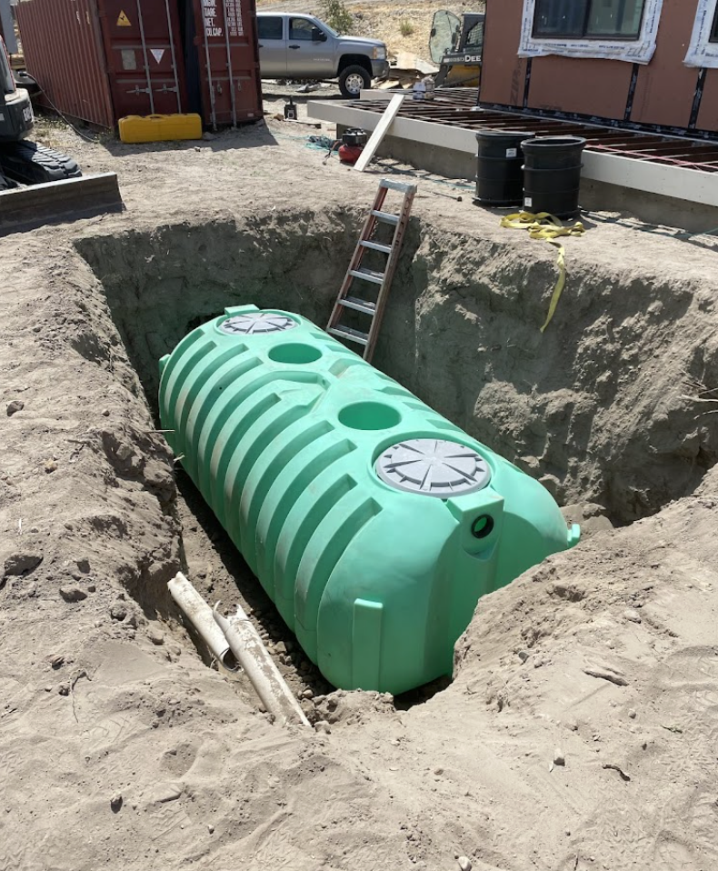 Concrete site work and utility installation Santa Maria California